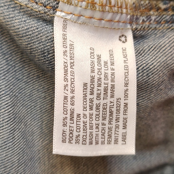 Cat & Jack Jean Vest - Picture 5 of 7